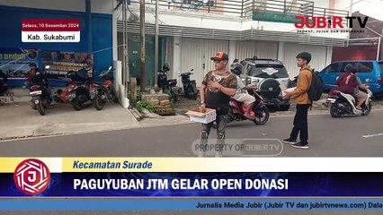 Peduli Bencana Sukabumi, Paguyuban JTM Bersama Para Ormas dan Komunitas Galang Donasi Kebencanaan