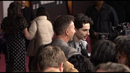 Los Angeles, Timothée Chalamet alla première di "A Complete Unknown"