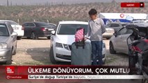 Suriye’de doğup Türkiye’de büyüdü, heyecan içerisinde ülkesine döndü