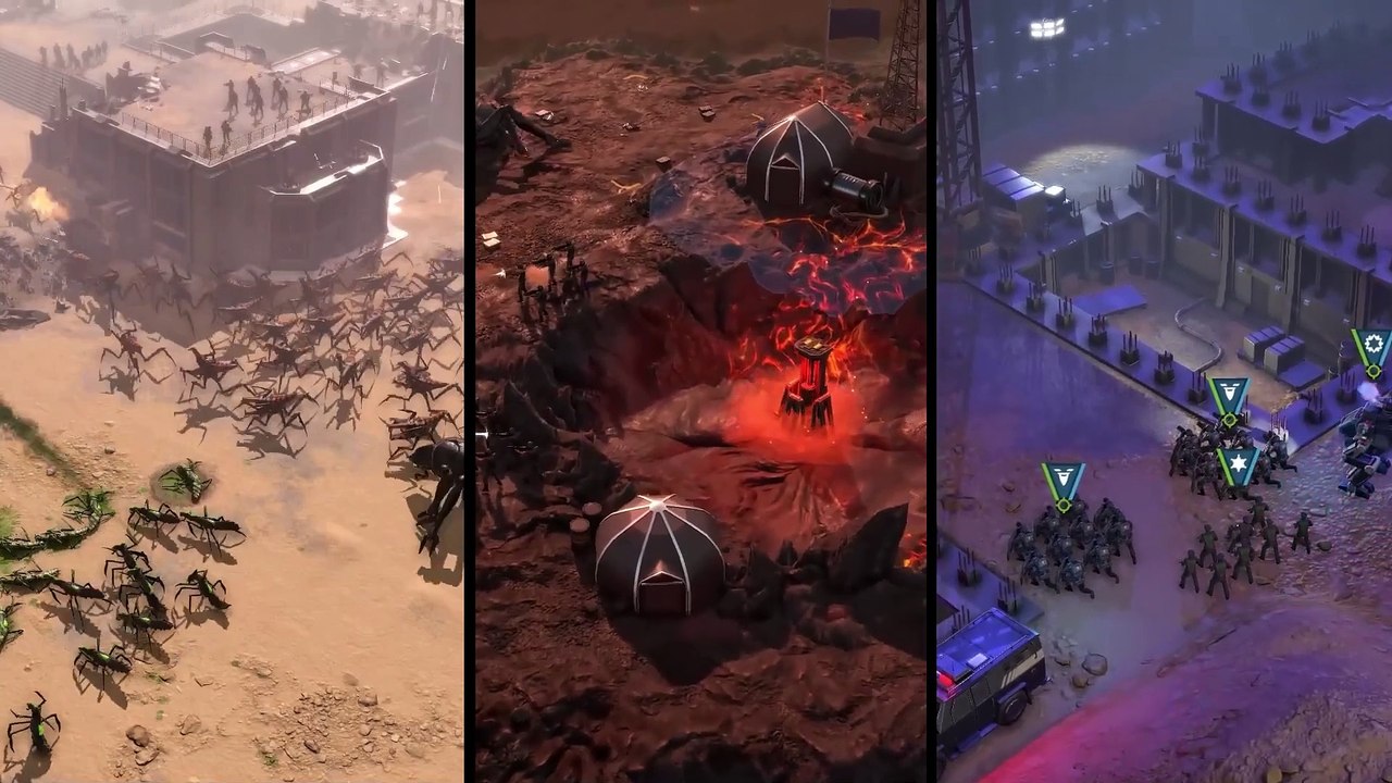 Starship Troopers Terran Command - Territory Mode Trailer