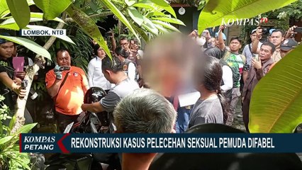 49 Adegan Diperagakan Dalam Rekonstruksi Kasus Pelecehan Seksual Pria Difabel