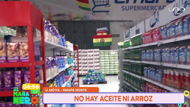 SCZ: NO HAY ACEITE NI ARROZ EN EMAPA