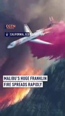 Malibu's huge Franklin Fire spreads rapidly