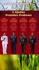 4 Ajudan Presiden Prabowo dari TNI-Polri#short