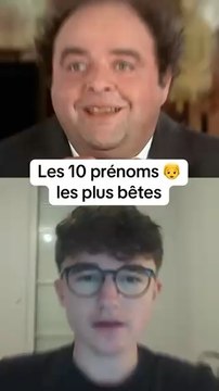Les 10 prénoms 👦les plus bêtes #prenom #prénom #prenoms #classement