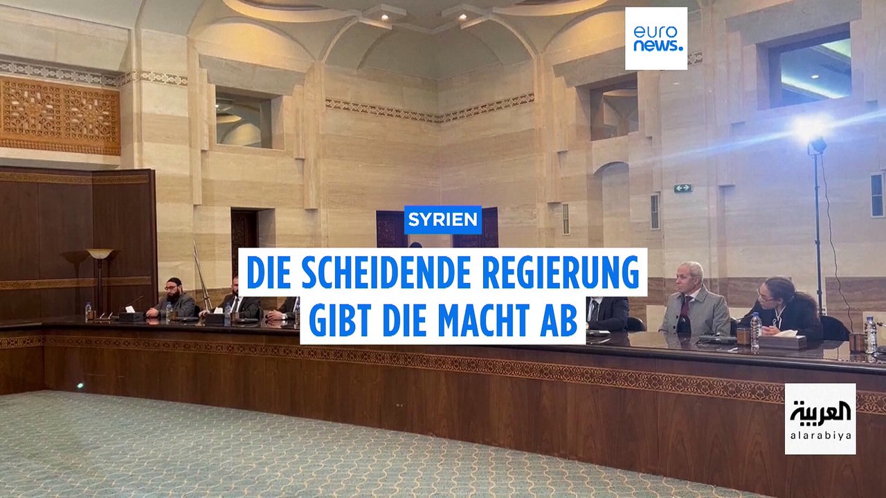 Syriens scheidende Regierung wird die Amtsgeschäfte übergeben