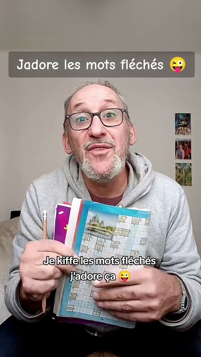 J'adore les mots fléchés 😜