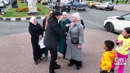 ŞAM SOKAKLARINDAN TÜRKİYE'YE MESAJLAR... Sevgi ve vefalarını dile getiriyorlar