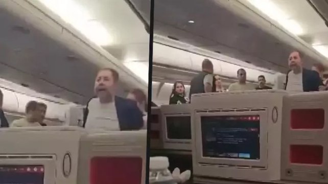 Sarhoş yolcu uçakta olay çıkarıp ‘Türkiye’yi satın alırım’ diye tehdit etti