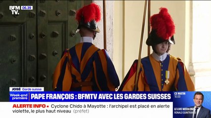 Qui sont les gardes suisses, cette unité qui assure au quotidien la sécurité du pape François?