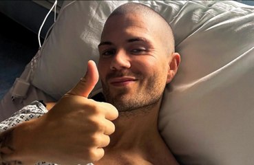 Max George pasará las Navidades en el hospital