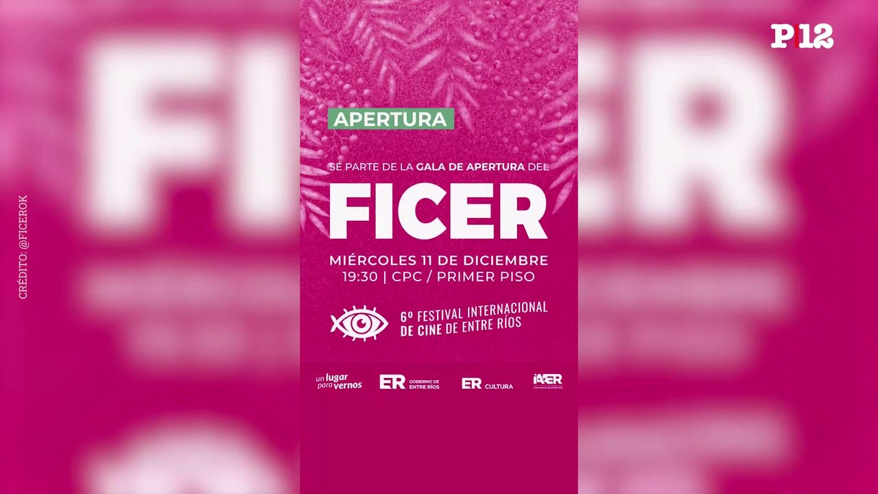 Festival Internacional de Cine de Entre Ríos 6º Edición 2024 | Spot de apertura