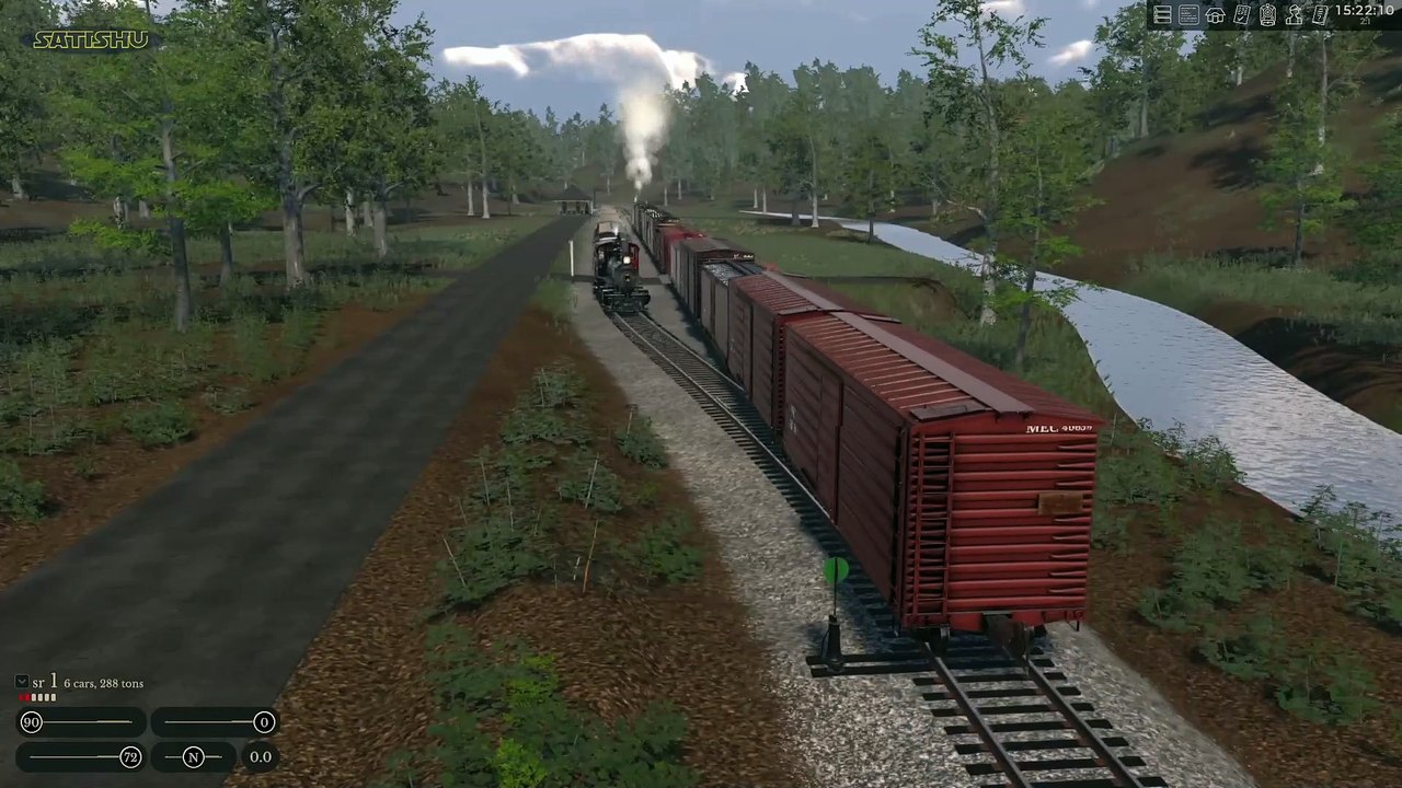 Jetzt sind auch die Güterwagons in Sylva angekommen. | Railroader | Ep. 81