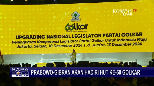 Bahlil Lahadalia Sebut Prabowo dan Gibran Bakal Hadir di HUT ke-60 Golkar