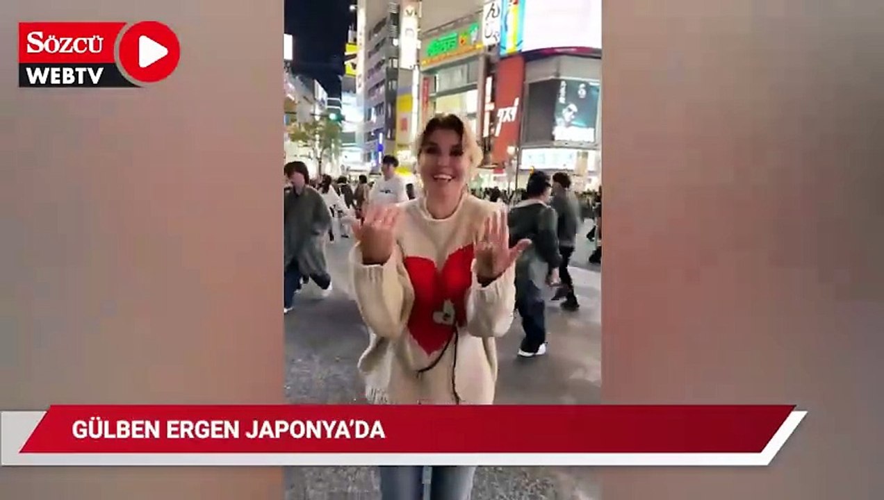 Gülben Ergen Japonya'da
