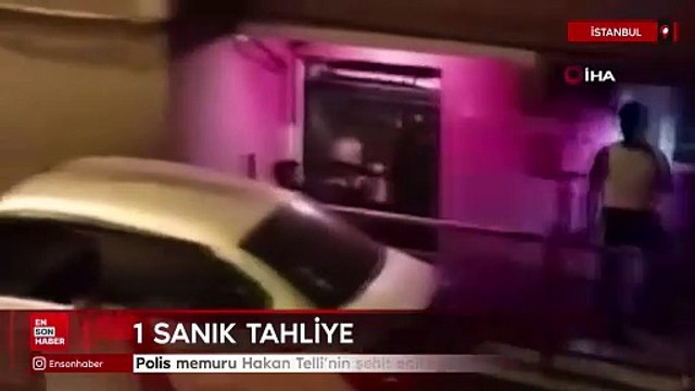 İstanbul'da polis memuru Hakan Telli'nin şehit edildiği saldırıda 1 sanığa tahliye