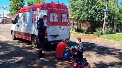 Após beber Jamel em excesso, homem é atendido pelo Samu na manhã desta quarta-feira