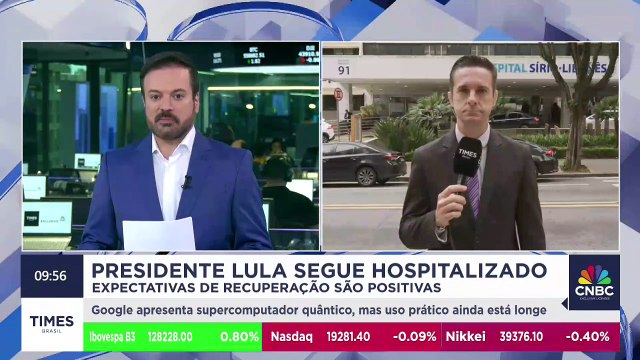 Lula segue hospitalizado em SP após cirurgia na cabeça
