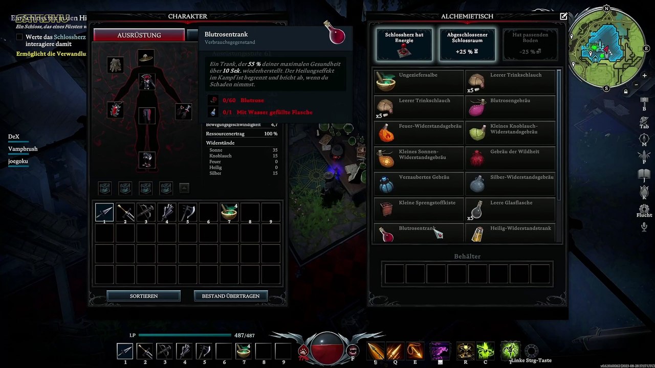 Wilde Ressourcen sammeln im verfluchten Wald. | V Rising | Ep. 81