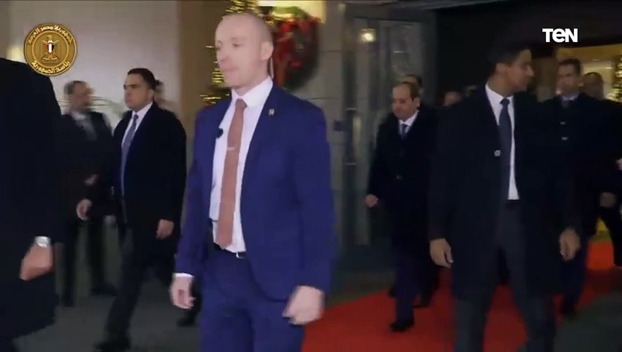 الرئيس عبد الفتاح السيسي يلتقي رئيس جمهورية أيرلندا بمقر الرئاسة الأيرلندية ويوقع بالسجل التاريخي