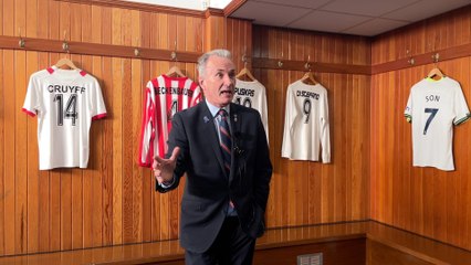Cunning design of the away dressing rooms in Glasgow’s Ibrox Stadium