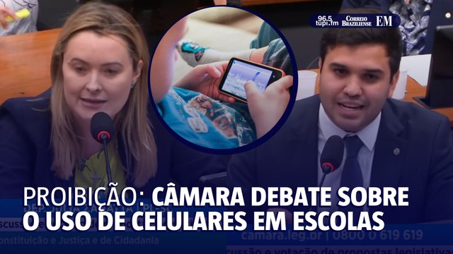 Câmara debate a proibição de celulares em escolas
