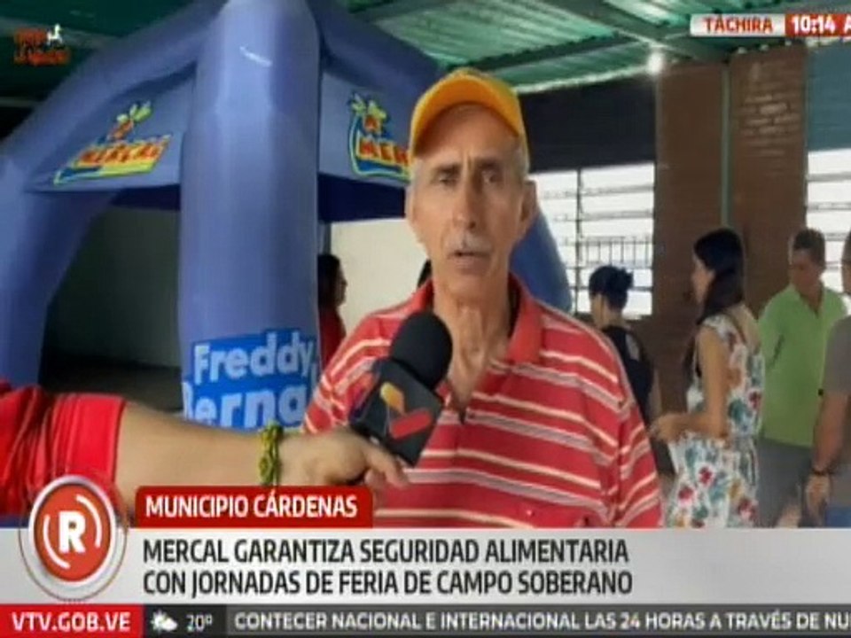 Táchira | Familias son beneficiadas con Feria del Campo Soberano a precios asequibles