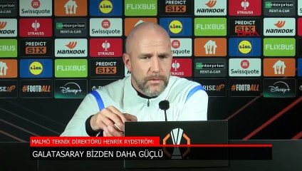 Malmö teknik direktöründen Galatasaray itirafı: Bizden çok daha güçlüler