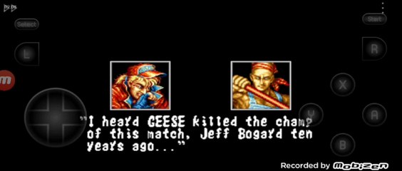 Fatal Fury Terry Bogard vs Billy Kane Terry Bogard é derrotado por Billy Kane