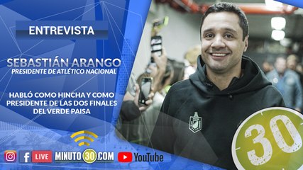 ¡Arango lo dijo! El ‘presi’ de Nacional ya sabe por cuál de las dos finales van