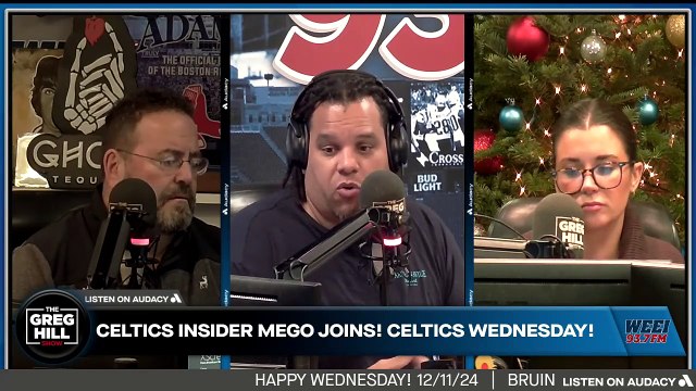 Luckily there is the Celtics! Celtics insider Mego joins! Enjoy it now Celts fans! Maybe not for long?