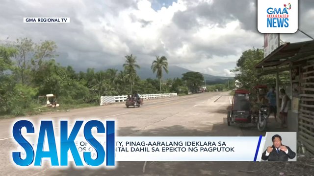 State of Calamity, pinag-aaralang ideklara sa Negros Occidental dahil sa epekto ng pagputok ng Mt. Kanlaon | Saksi