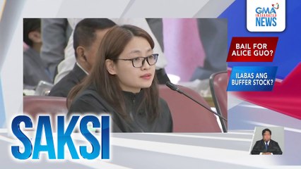 Petition for bail ni Alice Guo sa kasong Qualified Human Trafficking, naghihintay na lang ng desisyon ng korte | Saksi