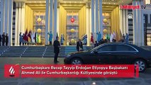Cumhurbaşkanı Erdoğan Etiyopya Başbakanı Ahmed Ali ile görüştü