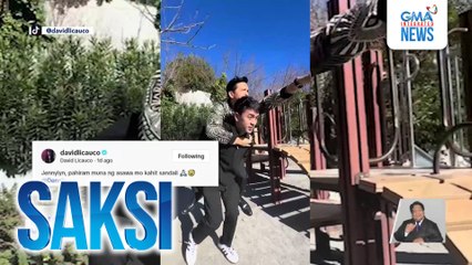 David Licauco's Playful Request to Jennylyn Mercado During Fun Moment with Dennis Trillo 🎬