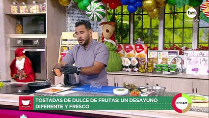 Desayunos diferentes: Tostadas dulces de frutas