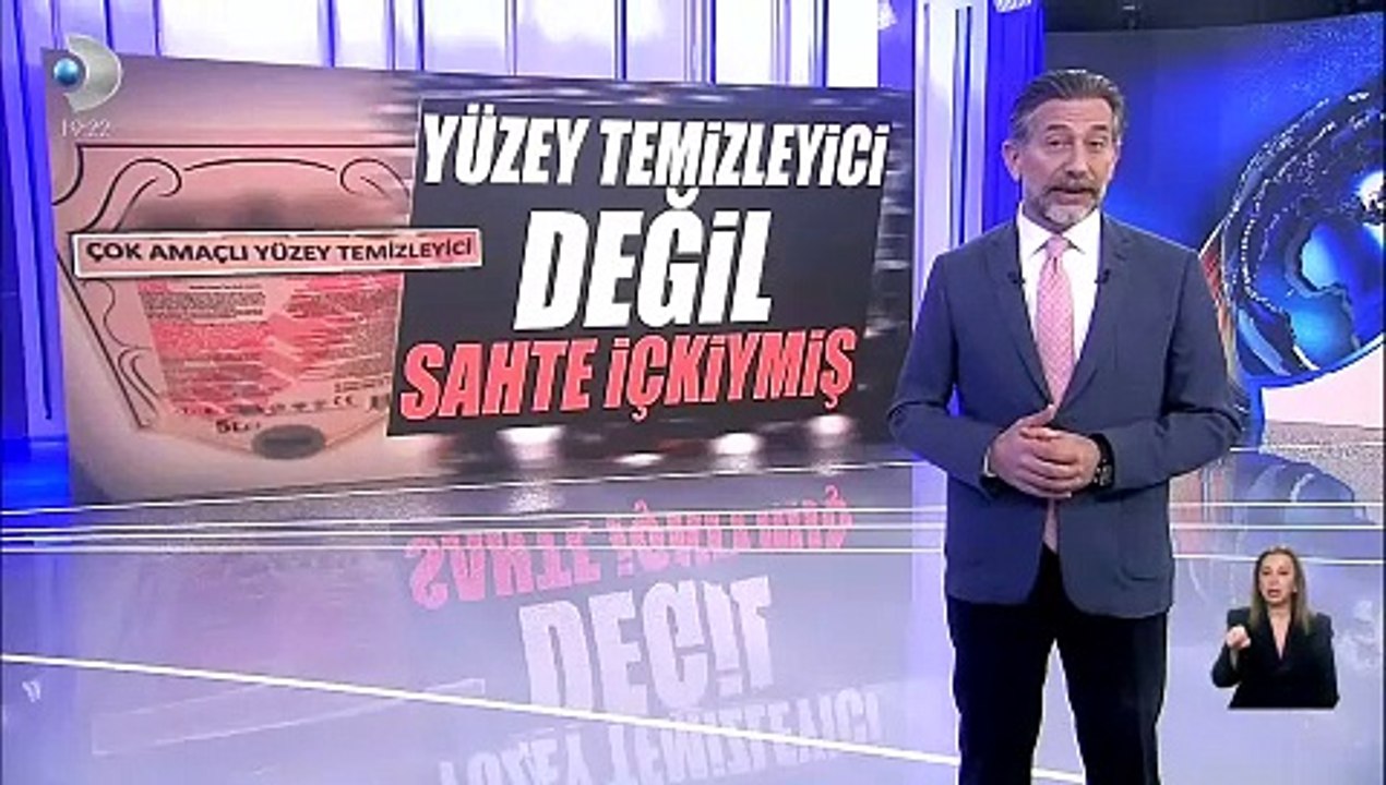 Yüzey temizleyici değil sahte içkiymiş
