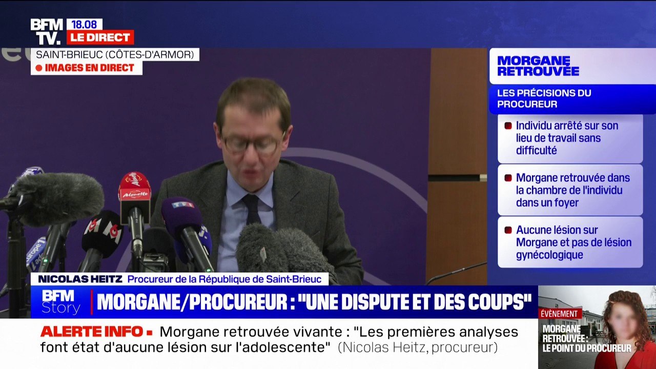 Morgane retrouvée: l'individu arrêté a rencontré la jeune fille "il y a trois mois sur Snapchat"