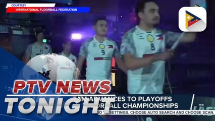 PH team advances to playoffs in Men’s Floorball Championships