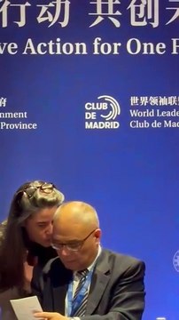 Discours de Aminata Touré Imperial Springs International Forum à Madrid organisé par l’Association du Peuple chinois pour l’Amitié avec les Pays étrangers et le Club de Madrid.