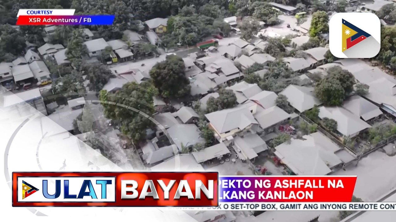 DENR, sinusuri ang epekto ng ashfall na ibinagsak ng Bulkang #Kanlaon