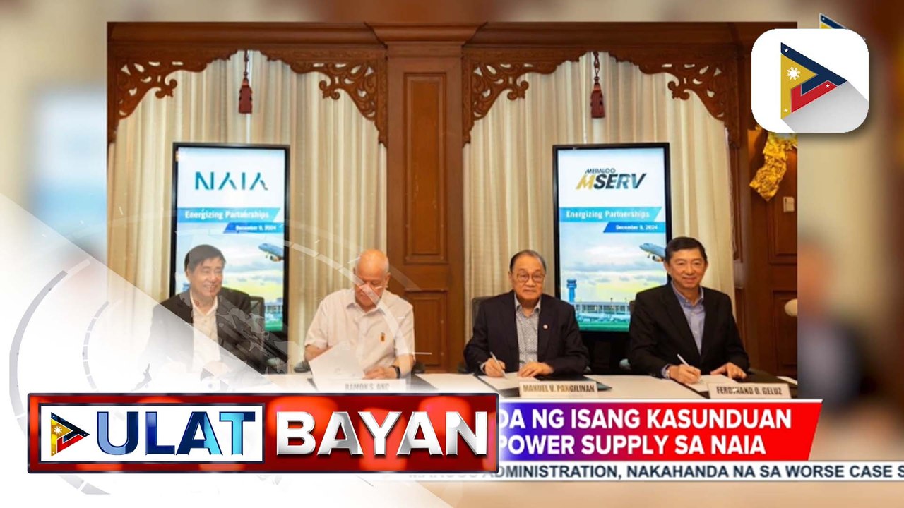 NNIC at Meralco, lumagda ng isang kasunduan upang palakasin ang power supply sa NAIA