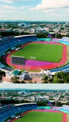 Estadio Olímpico Félix Sánchez luce como nuevo después de ser restaurando