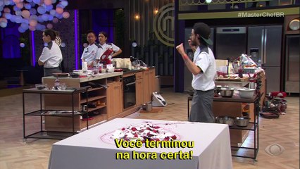 Digo instiga jurados com sobremesa rosa no MasterChef Confeitaria