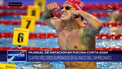 En el mundial de natación de piscina corta se rompieron cuatro récords mundiales