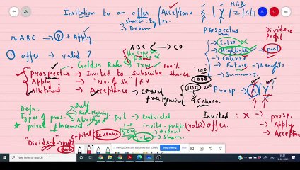 Company Law- Prospectus
