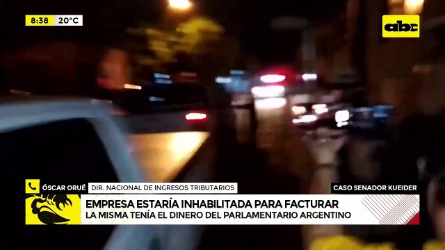 La declaración de Kueider a las autoridades de Paraguay