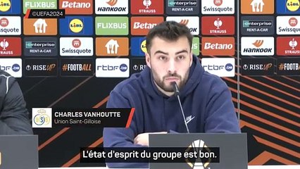 Vanhoutte : "On va faire le maximum pour gagner"