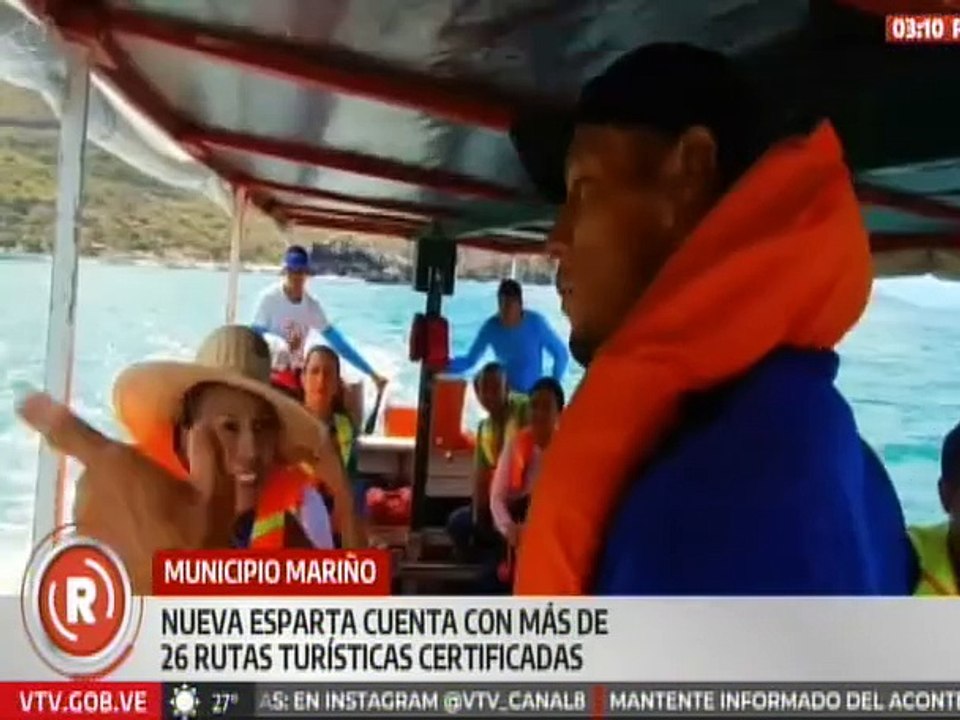 Mintur certifica nuevas rutas turísticas del estado Nueva Esparta