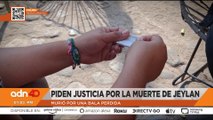 Familiares piden justicia por la muerte de Jeylan; murió por una bala perdida